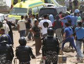 استخراج جثتين جديدتين لضحايا حادث ميكروباص معدية أبو غالب