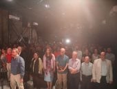 افتتاح مسرح استوديو ناصيبيان بعد ترميمه بحضور أكرم القصاص.. صور
