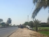 إصابة 25 عاملا فى حادث انقلاب سيارة على طريق بنى سويف الفيوم.. فيديو