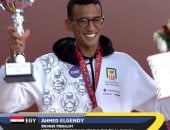 أحمد الجندى يتوج ببرونزية بطولة نهائى كأس العالم للخماسى الحديث فى تركيا