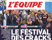 ليكيب تتغني بنجوم باريس بعد التتويج بلقب كأس فرنسا