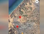 شاهد خريطة موقع المجزة الإسرائيلية فى رفح الفلسطينية بعد إعلانها منطقة آمنة