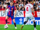 برشلونة يفوز على إشبيلية 2-1 فى ختام الدورى الإسبانى.. فيديو
