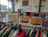 معرض لتوزيع الملابس الجديدة مجانا على 500 أسرة بقرى أشمون