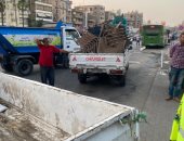محافظة القاهرة تشن حملات على شوارع مدينة نصر ومصر الجديدة لرفع الإشغالات