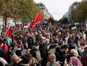 "كلنا أطفال غزة" هتافات في باريس احتجاجا على العدوان الإسرائيلي ضد غزة