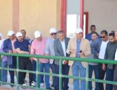 نائب رئيس هيئة «المجتمعات العمرانية» يتفقد محطة تنقية المياه بسوهاج الجديدة