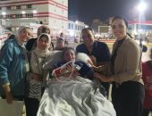 الزمالك يلبى أمنية طفل فلسطينى مصاب ببتر القدمين.. صور