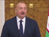 رئيس أذربيجان: ندعم الجهود المصرية فى حل القضايا بقطاع غزة