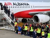 منتخب ألبانيا أول الواصلين إلى ألمانيا للمشاركة فى يورو 2024.. فيديو