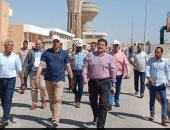 نائب رئيس هيئة المجتمعات العمرانية يتفقد المشروعات القومية بمدينة المنيا الجديدة