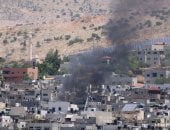 آثار القصف الإسرائيلي على مخيم الفارعة بالضفة الغربية