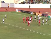غينيا بيساو تتقدم على منتخب مصر بالهدف الأول فى الدقيقة 42