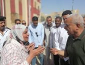 محافظ السويس يتفقد أعمال التطوير والتنسيق الحضارى بمدينة الإيمان
