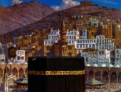 الطواف حول الكعبة.. لوحة لـ ألفونس إتيان دينيه الشهير بـ نصر الدين دينيت