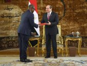الرئيس السيسى يتسلم رسالة من "أوبيانج نجيما" لزيارة غينيا الاستوائية
