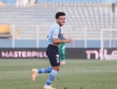 مصطفى فتحى أفضل لاعب فى مباراة بيراميدز وسموحة