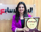 دينا فؤاد في ندوتها بـ"اليوم السابع": أحمد العوضي أخويا وأتمنى العمل معه مرة أخرى