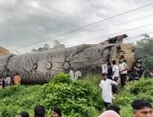 ارتفاع حصيلة ضحايا حادث تصادم قطارين بالهند لـ 15 شخصا.. فيديو 