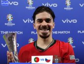 فيتينيا أفضل لاعب بمباراة البرتغال ضد التشيك فى يورو 2024