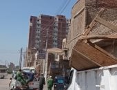 تحرير 20 محضر إشغال طريق و67 حالة ضبط فى حملة مكبرة بشوارع أشمون ومنوف وتلا