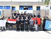 رئيس جامعة قناة السويس يستقبل طلاب الكلية المصرية الصينية قبل التدريب الصيفى