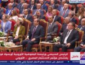 الرئيس السيسى يشاهد فيلما تسجيليا عن الفرص الاستثمارية فى مصر
