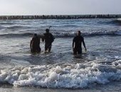 غرق شابين جرفتهما الأمواج أثناء الصيد بشاطئ ستانلى فى الإسكندرية