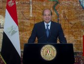 الرئيس السيسى: مصر تقف اليوم على أرض صلبة مؤسساتها راسخة يعم فيها الأمن