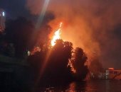السيطرة على حريق فى أشجار كورنيش النيل بالدقى دون إصابات