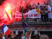 مظاهرات فى فرنسا لدعم الجبهة الشعبية الجديدة.. وتحول بعضها لأعمال شغب