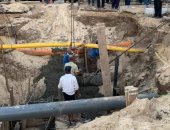 مياه الدقهلية: إصلاح خط انحدار الصرف الصحى وعودة تشغيل محطة دقادوس ميت غمر