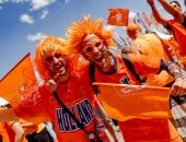 جماهير الطواحين تشعل أجواء مباراة هولندا ضد تركيا في يورو 2024.. فيديو