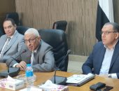 محافظ شمال سيناء يلتقي بمديري الإدارات بديوان عام المحافظة 