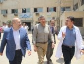 محافظ الجيزة يتفقد جودة الخدمات الصحية بمستشفى أبو النمرس المركزى.. صور