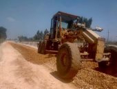 محافظ الغربية يتابع استمرار أعمال رصف طريق الشين قطور بطول 8 كيلو مترات