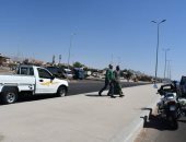 محافظ جنوب سيناء يضبط سيارة تسير عكس الاتجاه ويوجه إنذارا لمخالفى قواعد المرور
