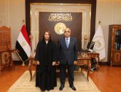  وزير العدل يستقبل سفيرة دولة الإمارات العربية بالقاهرة