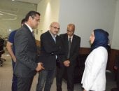 سفيرة البحرين بمصر تتفقد مركز التدريب بنقابة الصحفيين.. صور