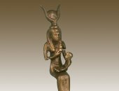 شاهد تمثال إيزيس ترضع ابنها حورس ضمن مقتنيات متحف آثار مكتبة الإسكندرية