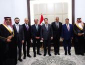 رئيس الوزراء العراقى يستقبل وفداً من رجال الأعمال المصريين والسعوديين