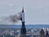 وزيرة الثقافة الفرنسية: إنقاذ مجموعة فنية من حريق كاتدرائية روان