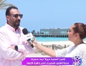 "السفيرة عزيزة" يرصد تجهيزات مدينة العلمين للمهرجان الأكبر بالشرق الأوسط