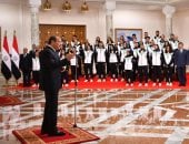 ياسر قمر يشكر الرئيس السيسى عقب تكريمه منتخب الطائرة ودعمه لكل الألعاب الرياضية