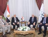 النائب العام ورئيسا "القضاء الأعلى واستئناف القاهرة" يزورون رئيس مجلس الدولة