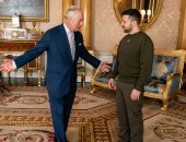 الرئيس الأوكرانى يلتقى بالملك تشارلز الثالث ويؤكد: بريطانيا أهم حلفاء بلاده