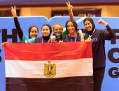 شابات مصر يحققن الميدالية الذهبية لبطولة أفريقيا لتنس الطاولة 