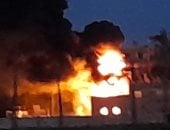 السيطرة على حريق نشب بمحطة محولات في قرية المحروسة بقنا