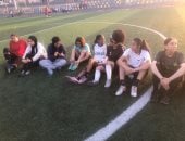 إقبال كبير على اختبارات الكرة النسائية فى سيراميكا.. صور