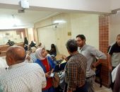 جولة مفاجئة لمدير فرع بنى سويف لعيادة الشاملة للتأمين الصحى